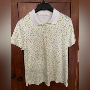 Lemons, Lemons, Lemons! Lands End polo Size MP